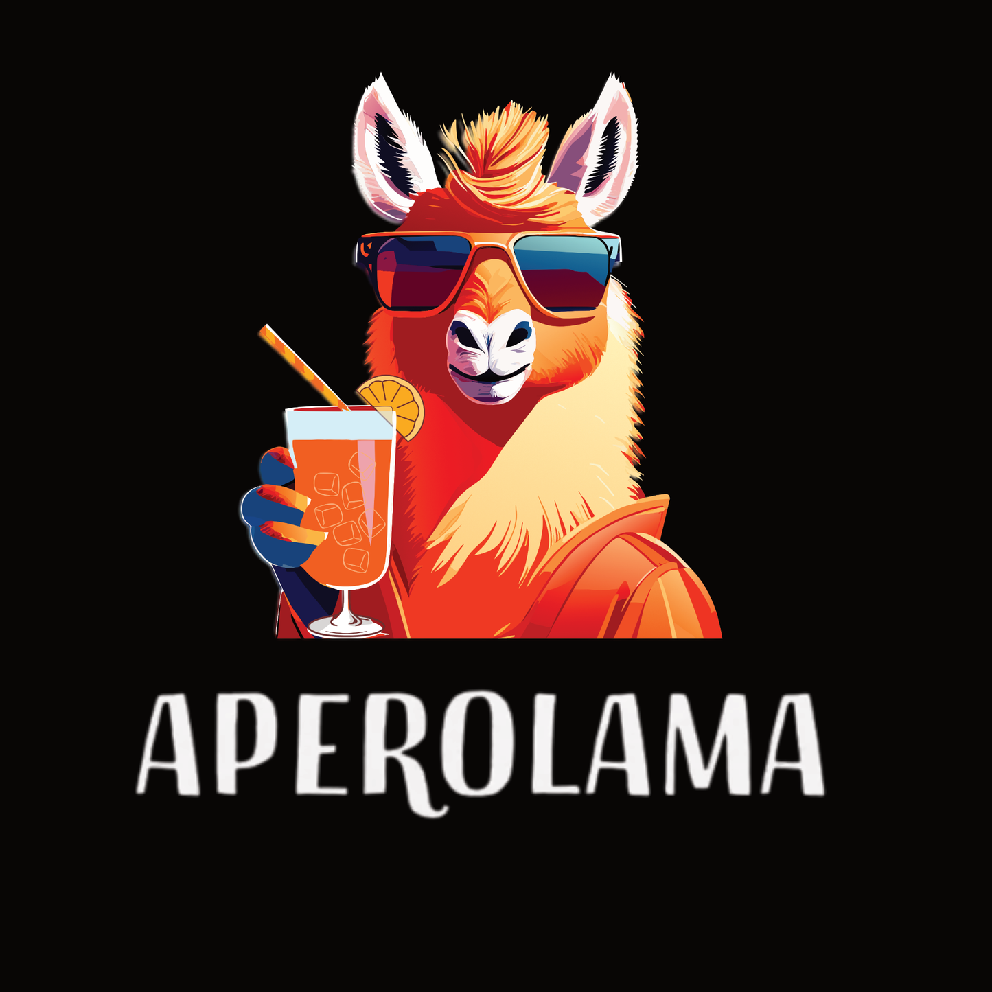 APEROLAMA - bedrucktes T-Shirt