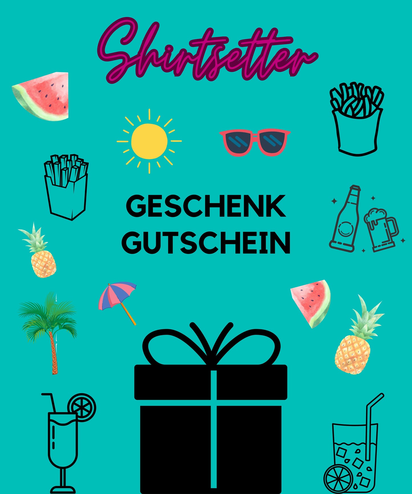 JETZT NEU - DER SHIRTSETTER GESCHENKGUTSCHEIN