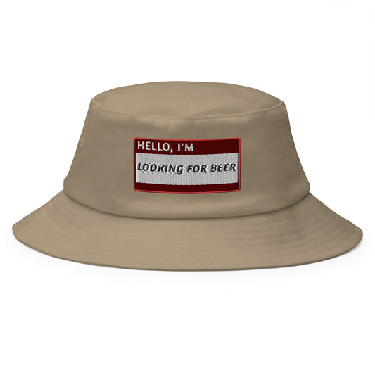 HELLO, I'M LOOKING FOR BEER - Fisherman's Hat