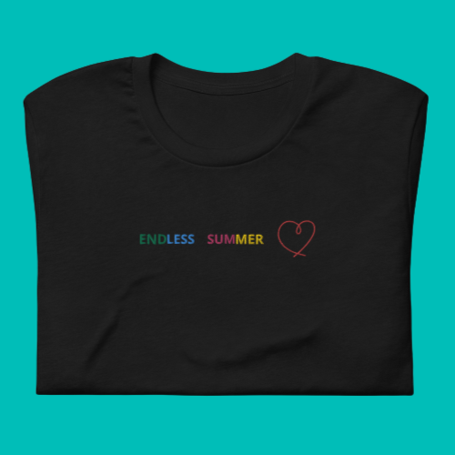 ENDLESS SUMMER LOVE - embroidered T-shirt