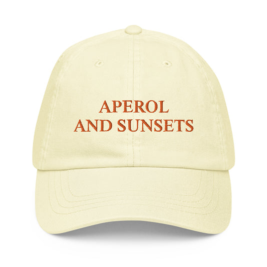 APEROL AND SUNSETS Cap