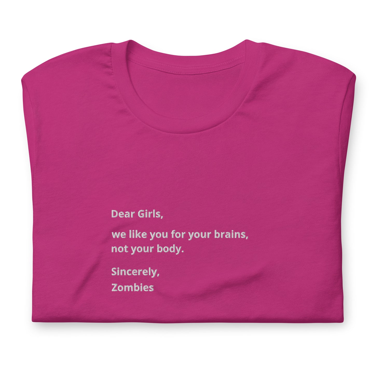 Zombies - besticktes T-Shirt