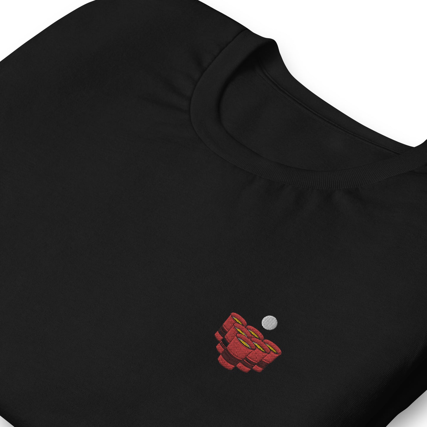 Beerpong - embroidered T-shirt
