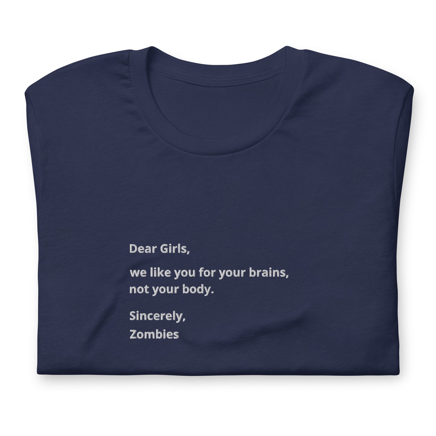 Zombies - besticktes T-Shirt