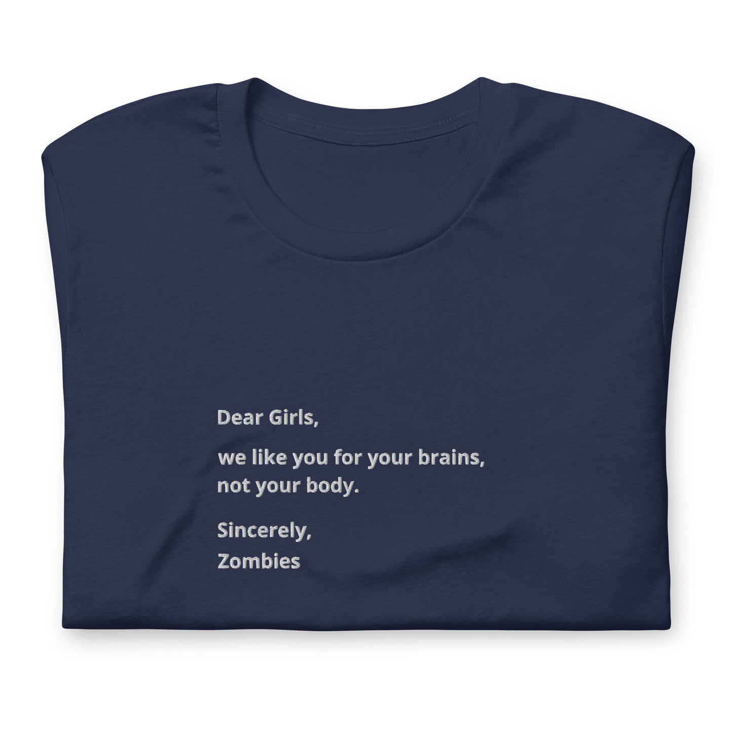 Zombies - embroidered T-shirt