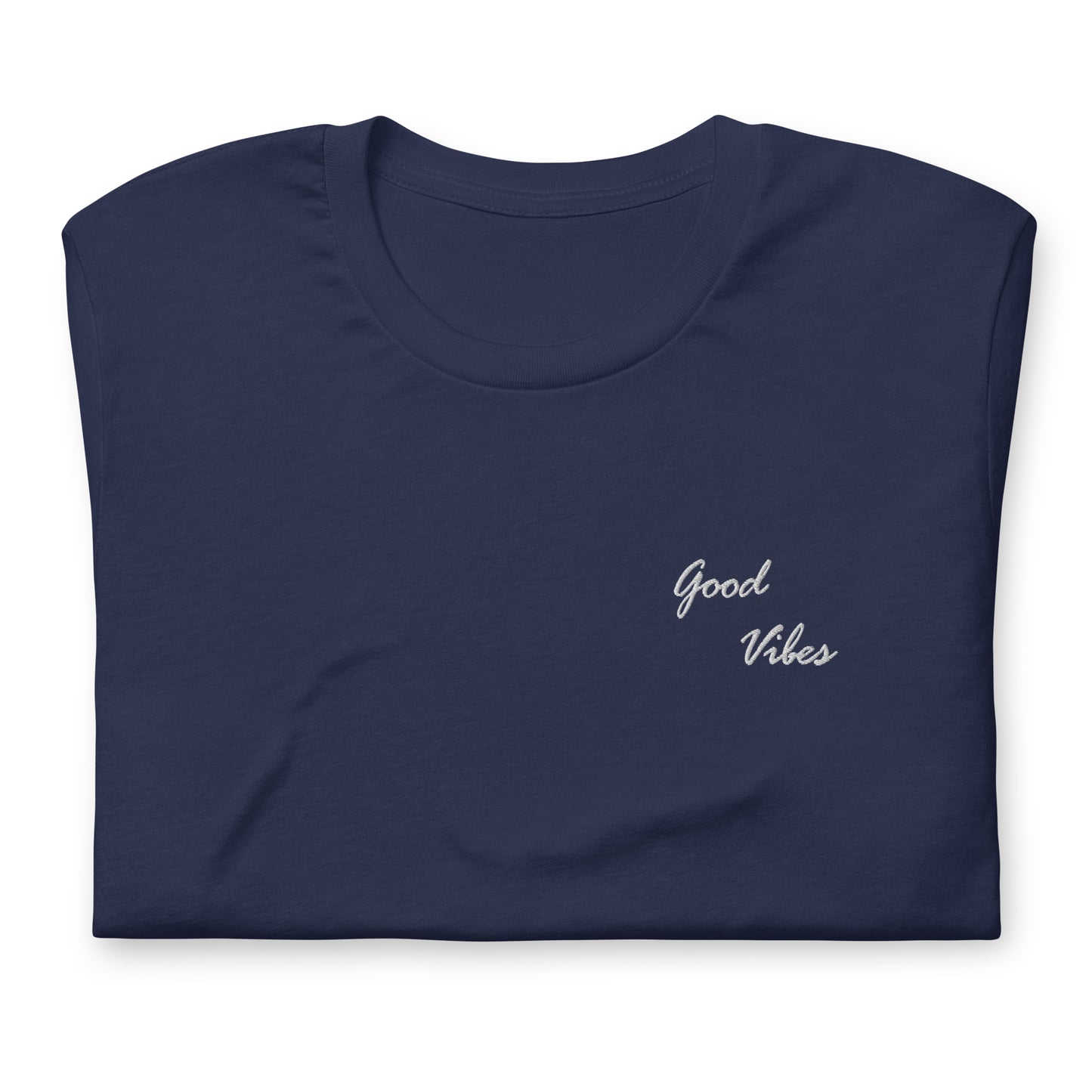 Good Vibes - besticktes T-Shirt