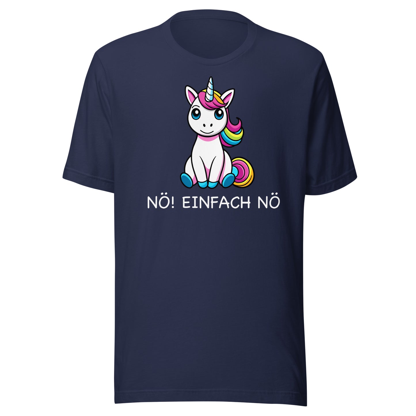 NO! JUST NO - printed T-shirt 