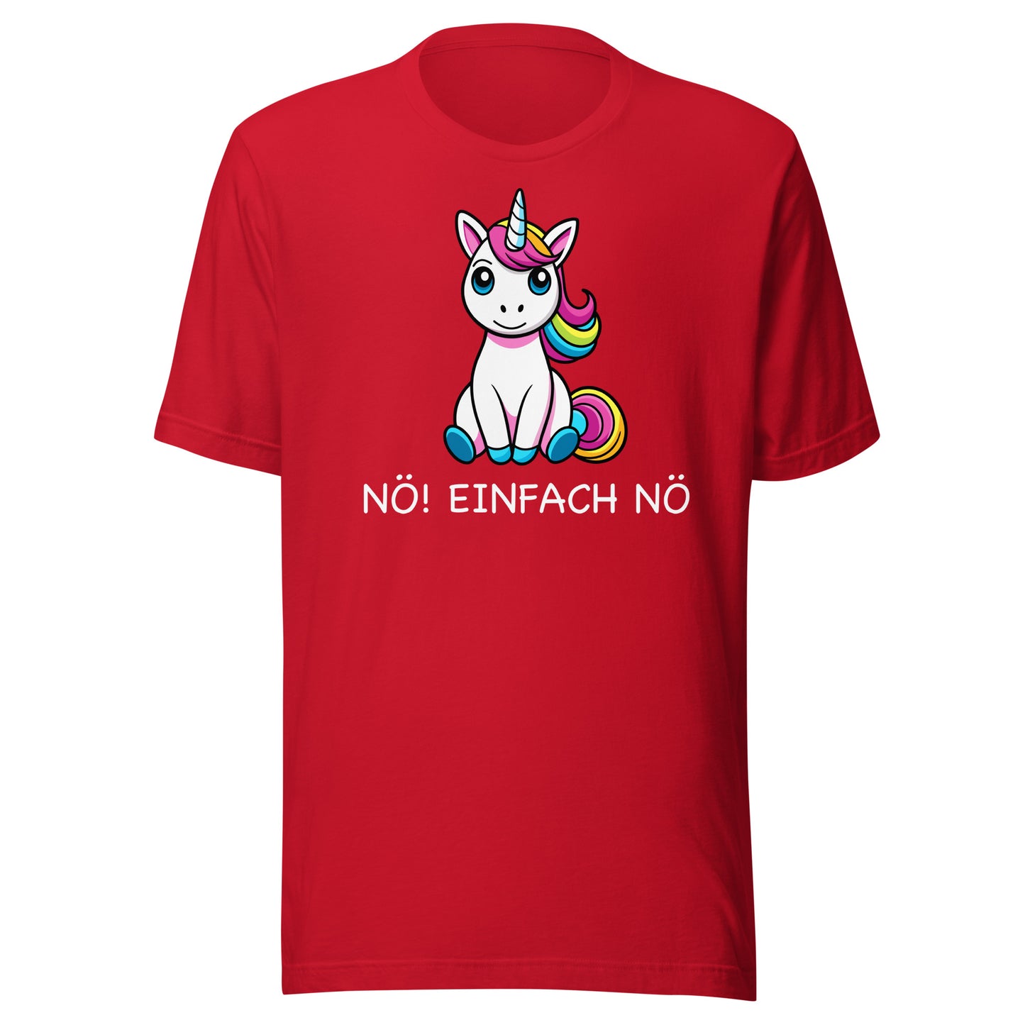 NÖ! EINFACH NÖ - bedrucktes T-Shirt