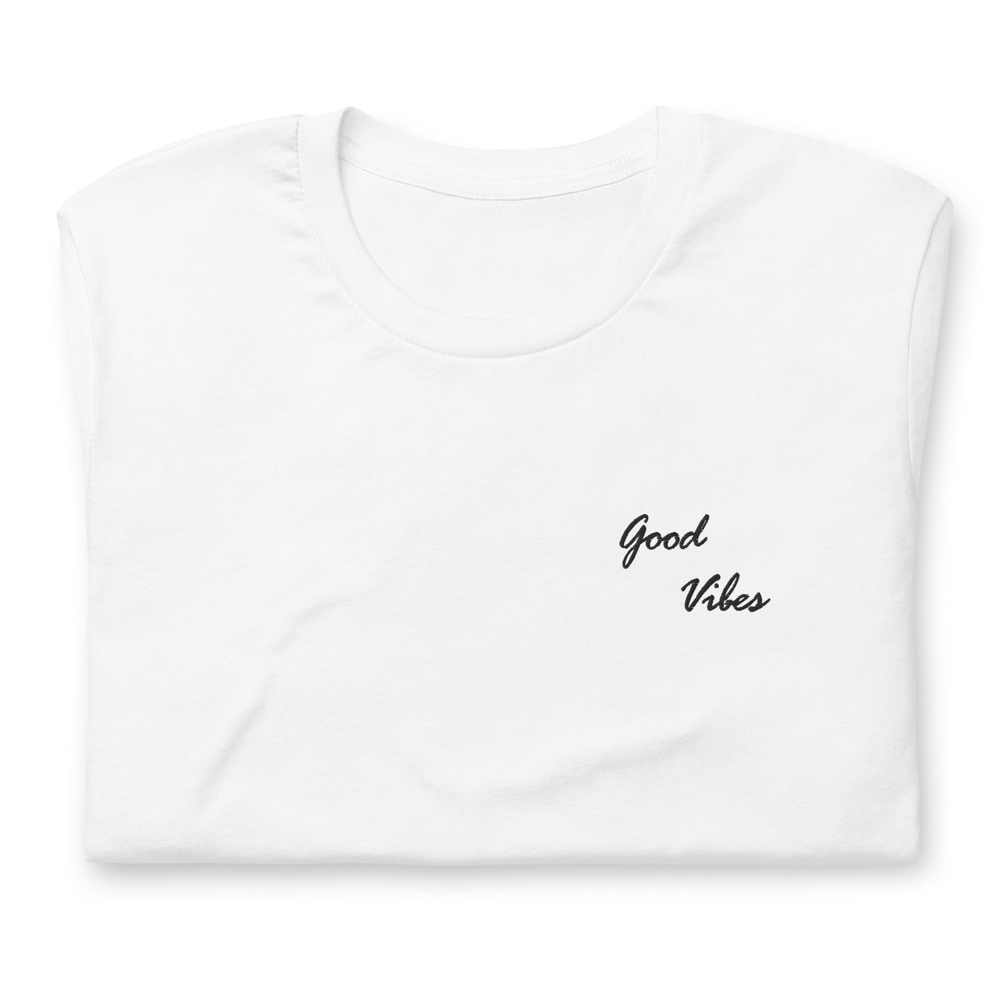 Good Vibes - besticktes T-Shirt