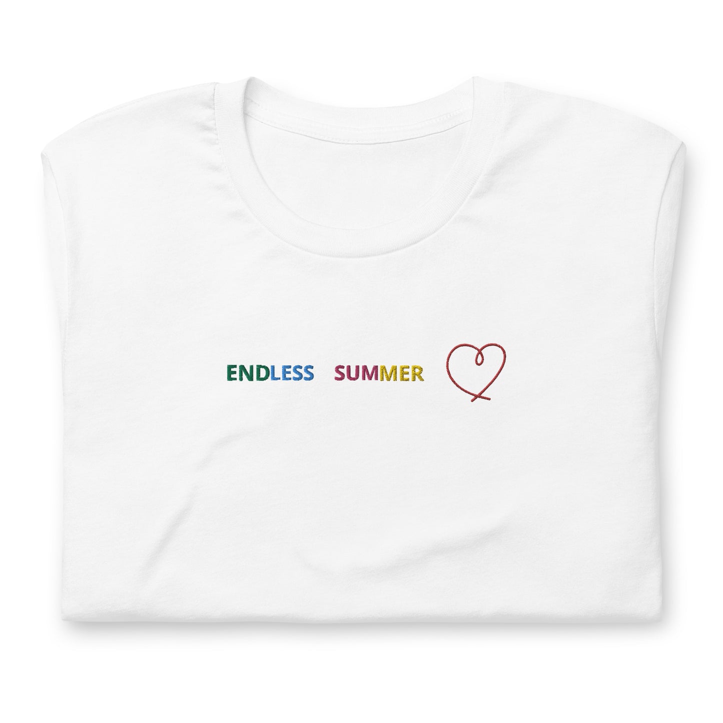 ENDLESS SUMMER LOVE - embroidered T-shirt