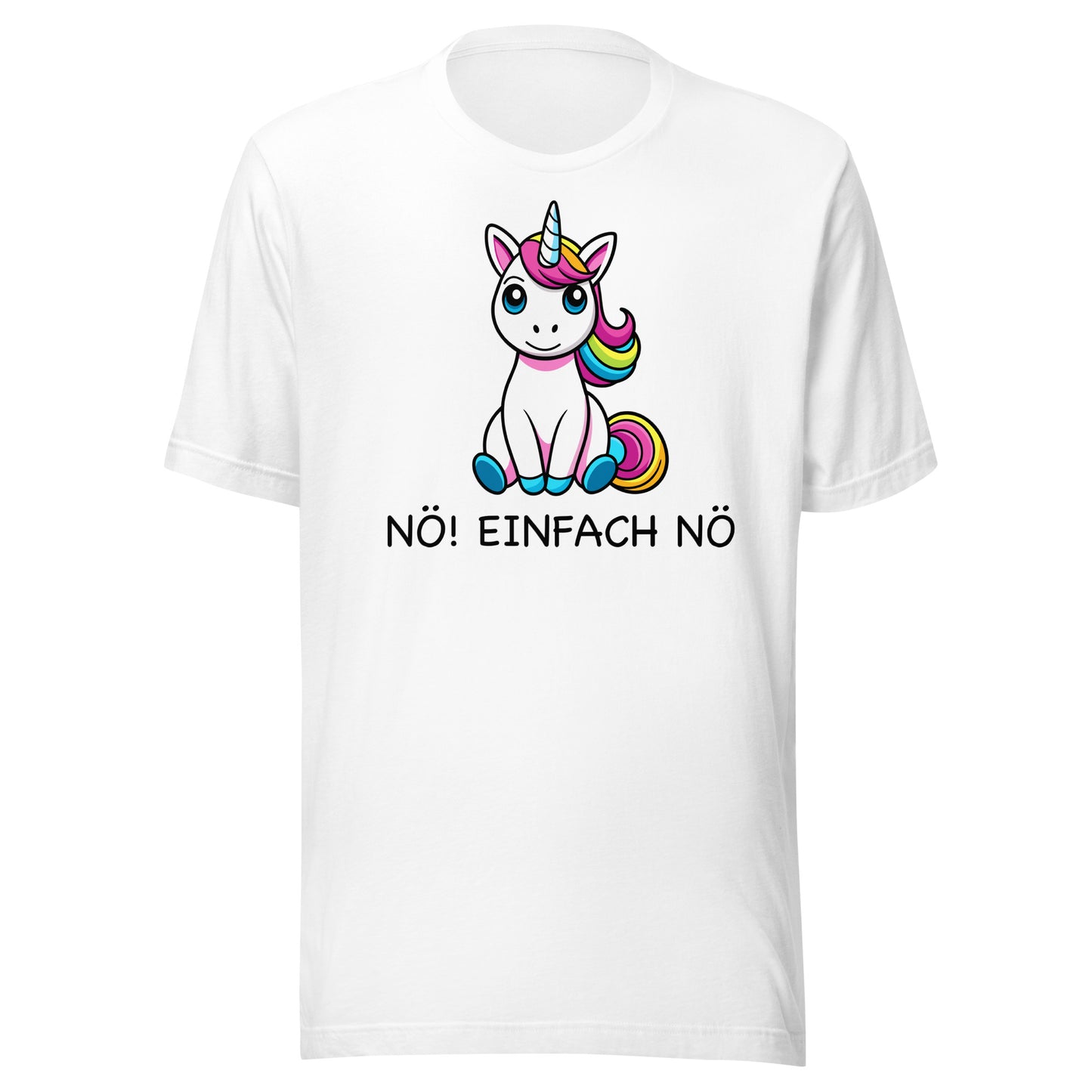 NO! JUST NO - printed T-shirt 