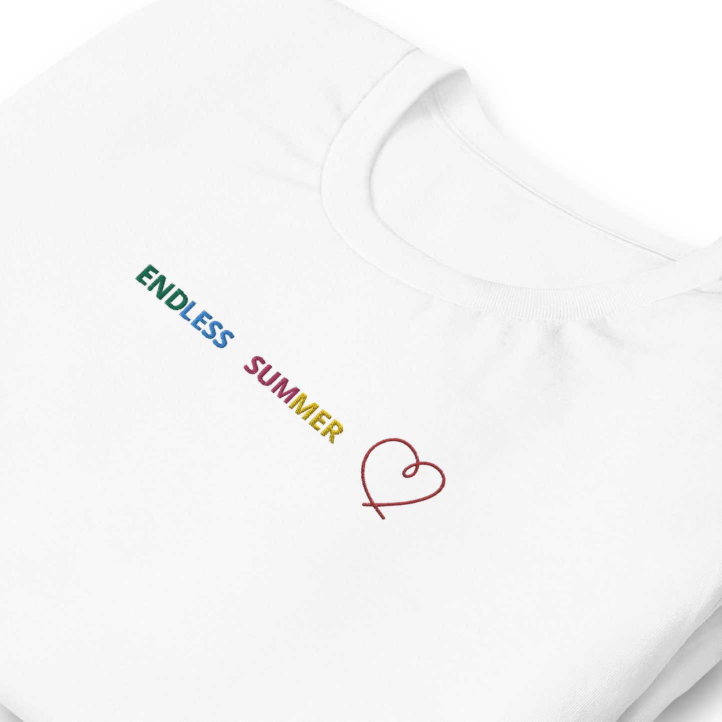 ENDLESS SUMMER LOVE - embroidered T-shirt