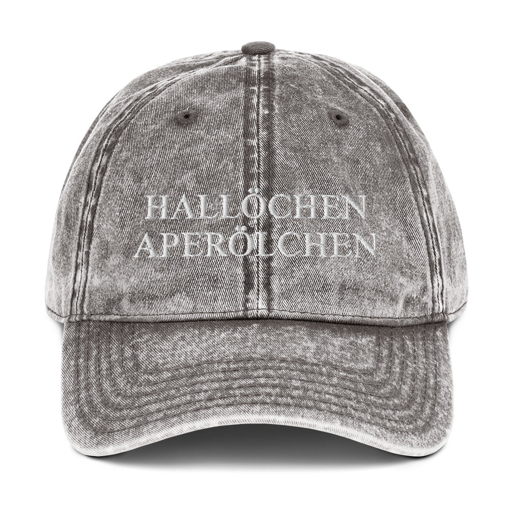 HALLÖCHEN APERÖLCHEN - Vintage Dad Cap