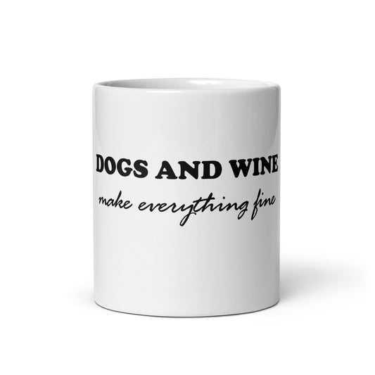 DOGS AND WINE - Tasse